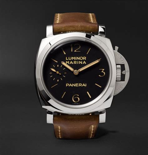 panerai luminor marina wrist|luminor marina panerai watch price.